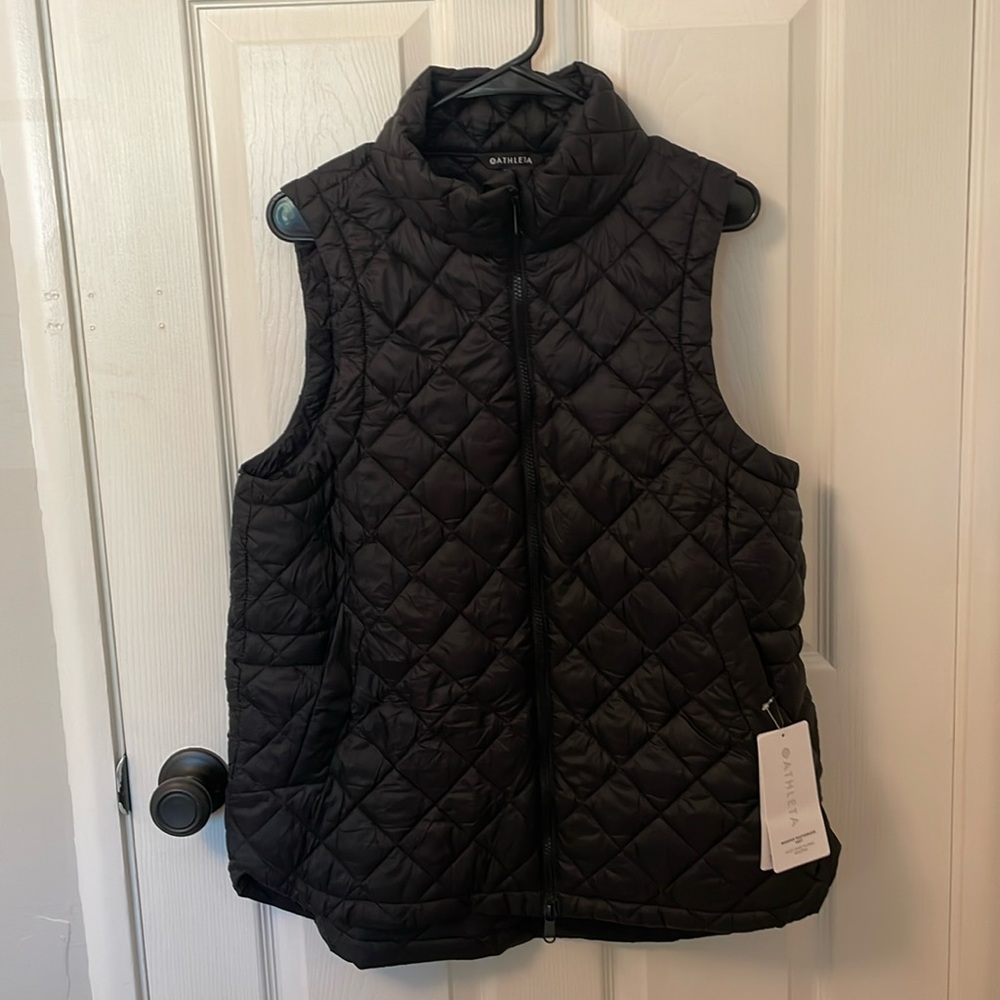 NWT Athleta Featherless Quilted Vest